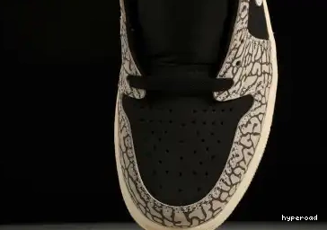 Hyperoad Jordan Black Cement Low 1 OG Retro 0508